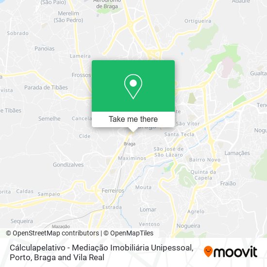 Cálculapelativo - Mediação Imobiliária Unipessoal map