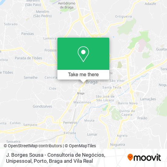 J. Borges Sousa - Consultoria de Negócios, Unipessoal map