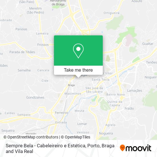 Sempre Bela - Cabeleireiro e Estética map