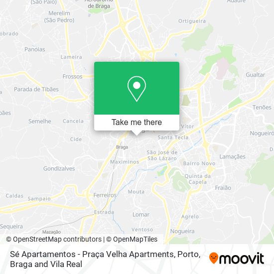 Sé Apartamentos - Praça Velha Apartments mapa