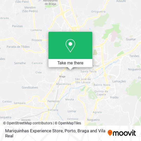 Mariquinhas Experience Store map