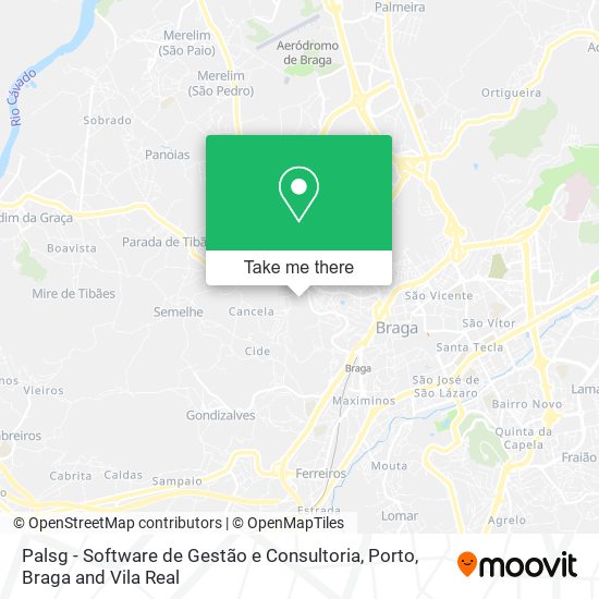 Palsg - Software de Gestão e Consultoria map