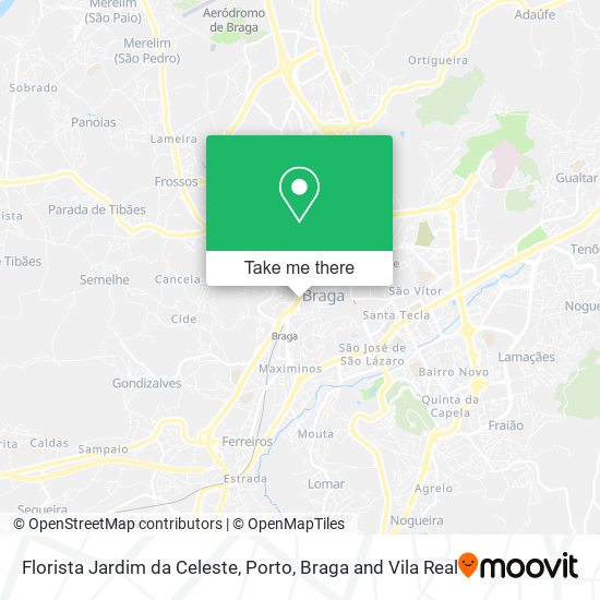 Florista Jardim da Celeste map