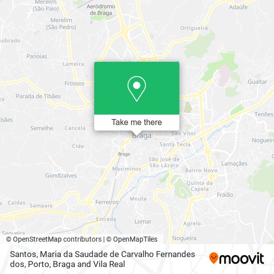 Santos, Maria da Saudade de Carvalho Fernandes dos mapa