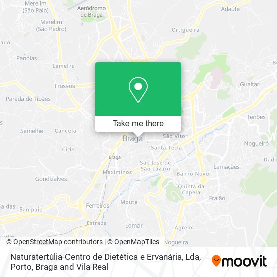 Naturatertúlia-Centro de Dietética e Ervanária, Lda map