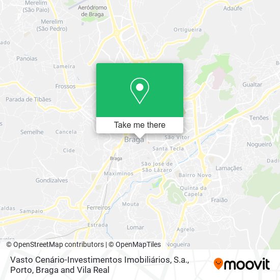 Vasto Cenário-Investimentos Imobiliários, S.a. mapa