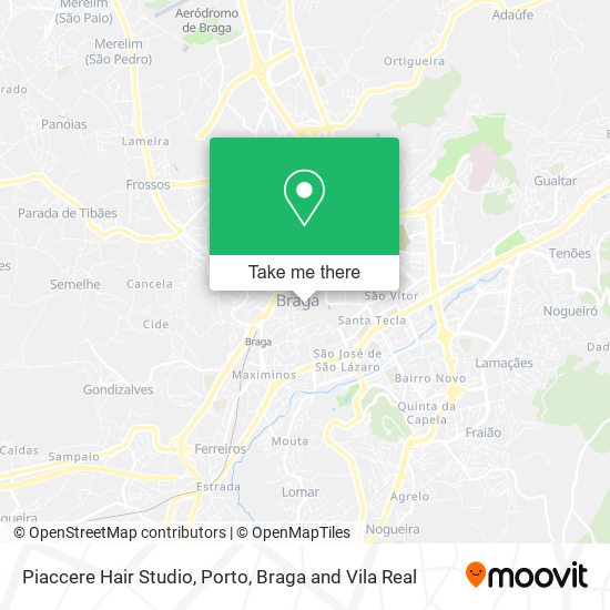 Piaccere Hair Studio map