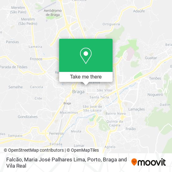 Falcão, Maria José Palhares Lima map