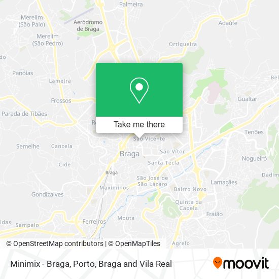 Minimix - Braga mapa