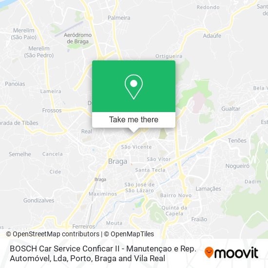 BOSCH Car Service Conficar II - Manutençao e Rep. Automóvel, Lda mapa