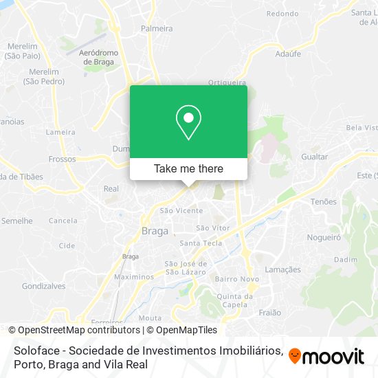 Soloface - Sociedade de Investimentos Imobiliários map