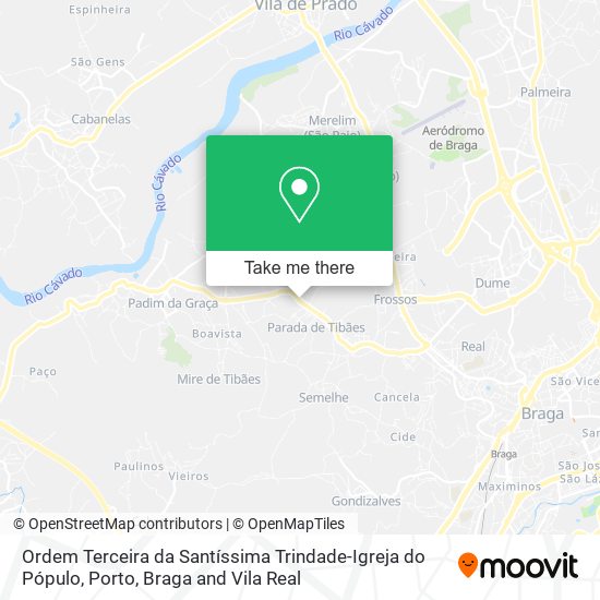 Ordem Terceira da Santíssima Trindade-Igreja do Pópulo mapa