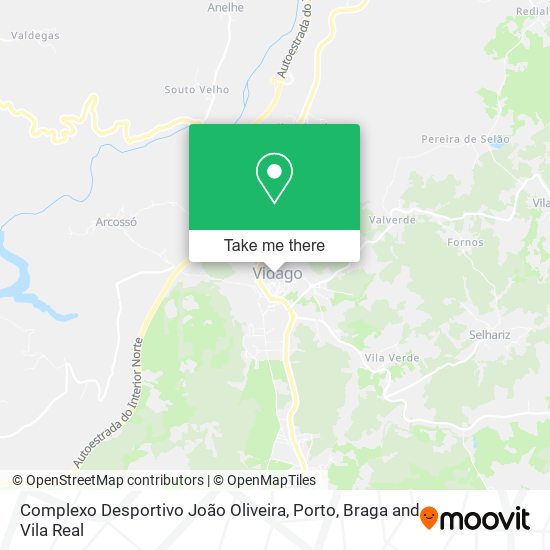 Complexo Desportivo João Oliveira map