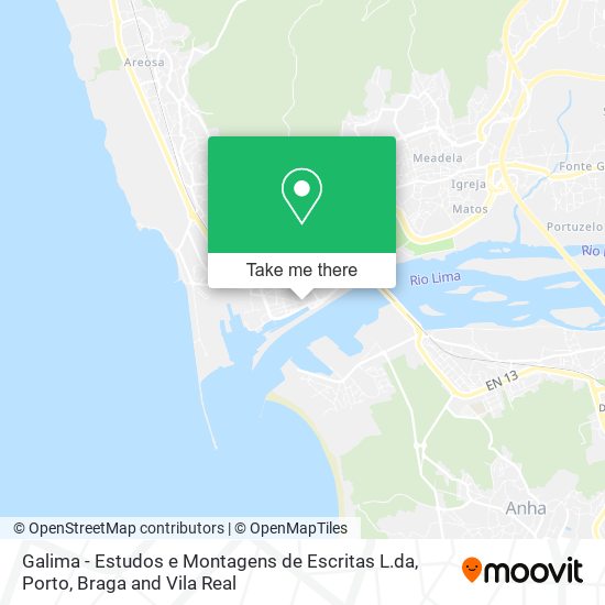 Galima - Estudos e Montagens de Escritas L.da mapa