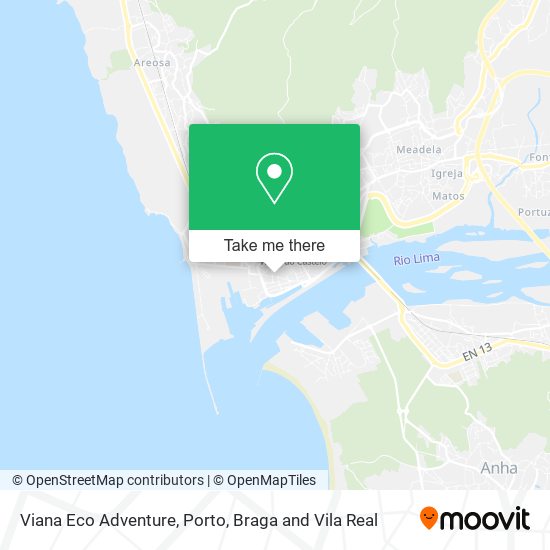 Viana Eco Adventure map