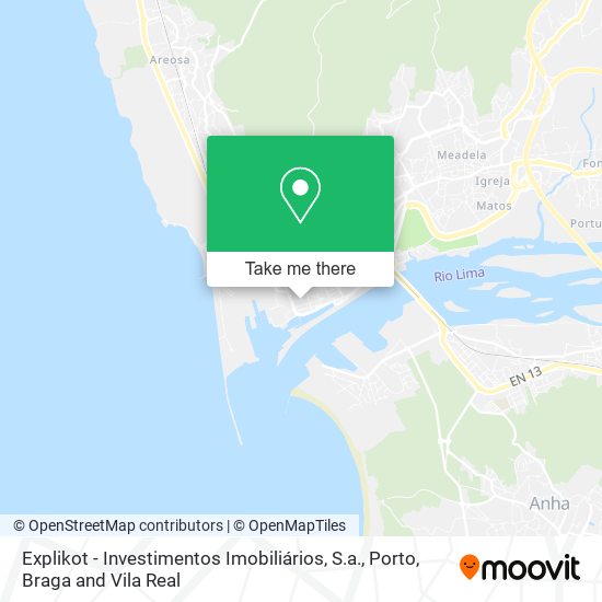 Explikot - Investimentos Imobiliários, S.a. map