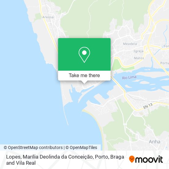 Lopes, Marília Deolinda da Conceição map