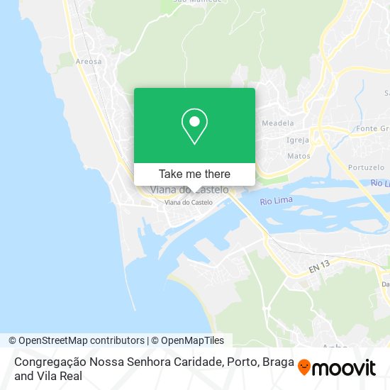 Congregação Nossa Senhora Caridade map