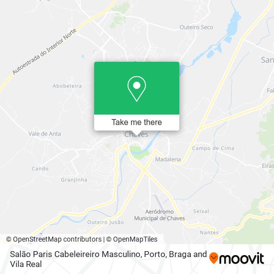 Salão Paris Cabeleireiro Masculino map