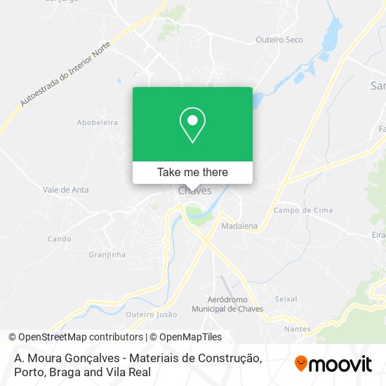 A. Moura Gonçalves - Materiais de Construção map
