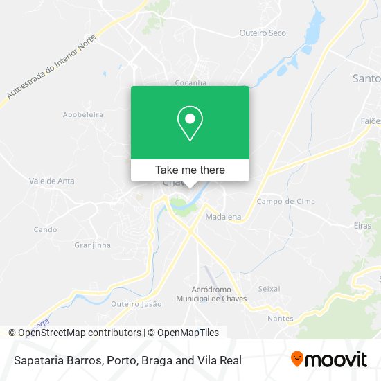 Sapataria Barros mapa