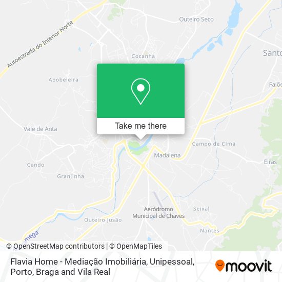Flavia Home - Mediação Imobiliária, Unipessoal map