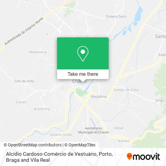 Alcídio Cardoso-Comércio de Vestuário map