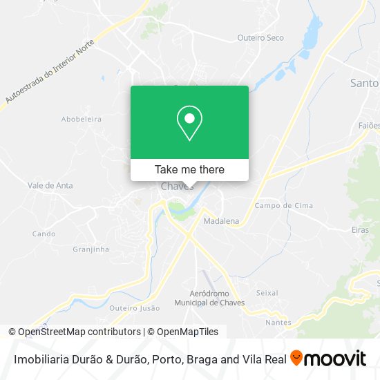 Imobiliaria Durão & Durão mapa