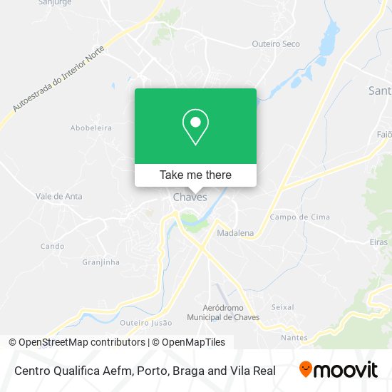 Centro Qualifica Aefm map