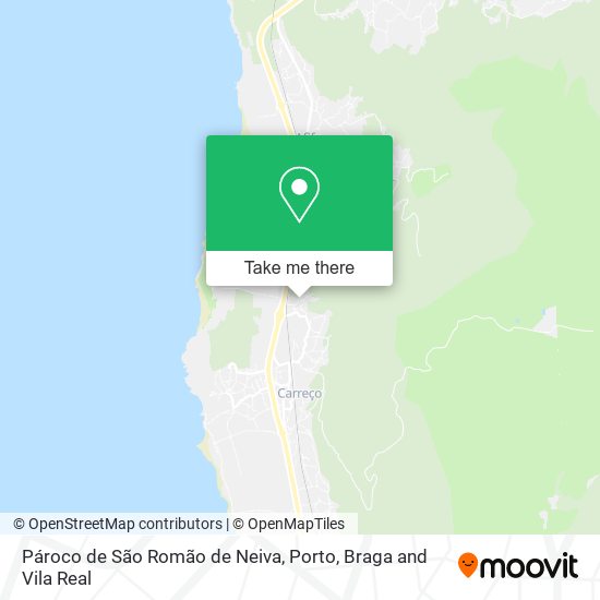 Pároco de São Romão de Neiva map