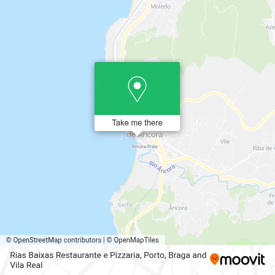 Rias Baixas Restaurante e Pizzaria map