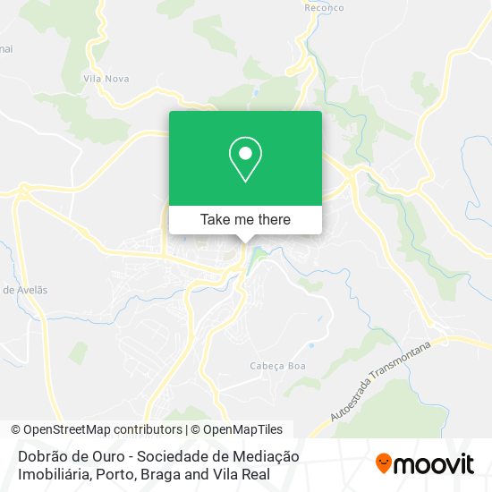 Dobrão de Ouro - Sociedade de Mediação Imobiliária mapa