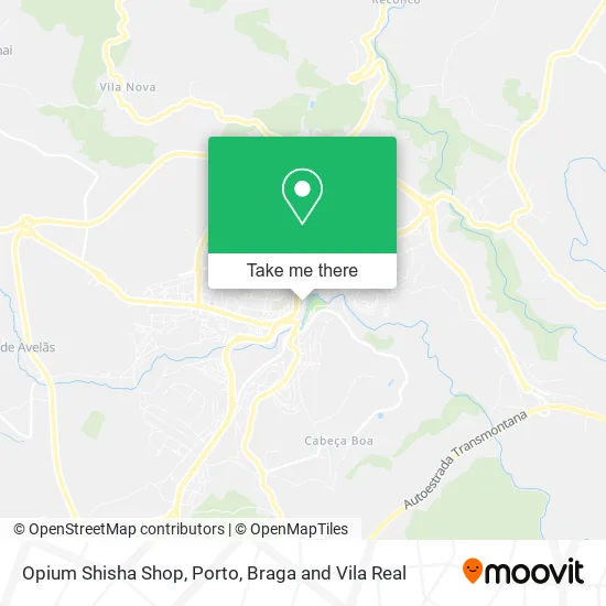 Opium Shisha Shop map