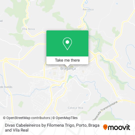 Divas Cabeleireiros by Filomena Trigo map