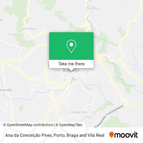 Ana da Conceição Pires map