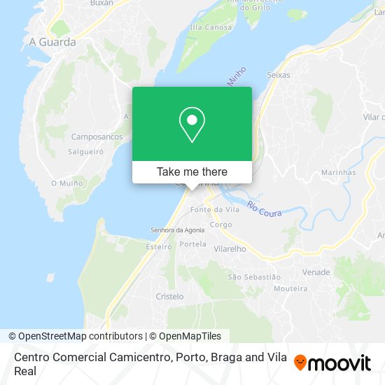 Centro Comercial Camicentro map