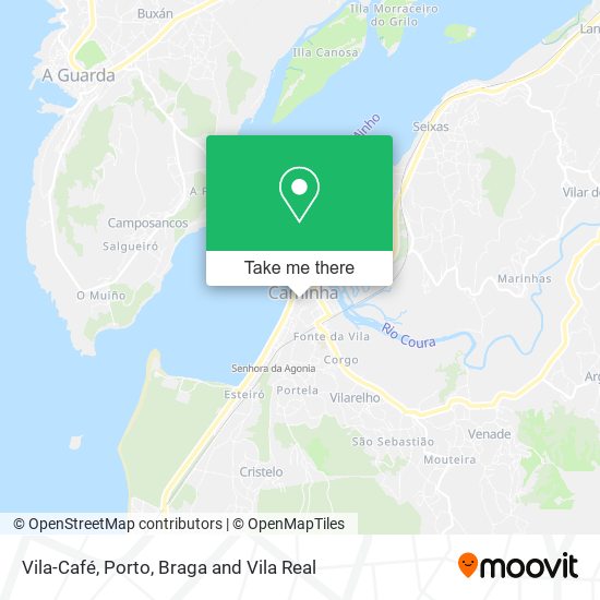 Vila-Café map