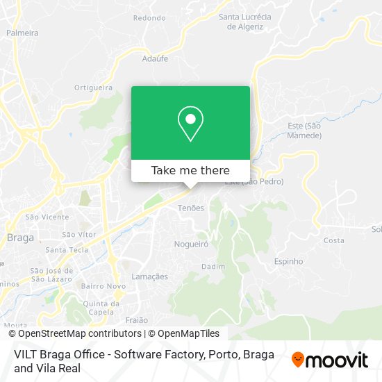 VILT Braga Office - Software Factory map