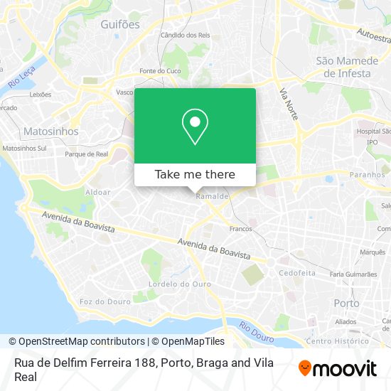 Rua de Delfim Ferreira 188 map