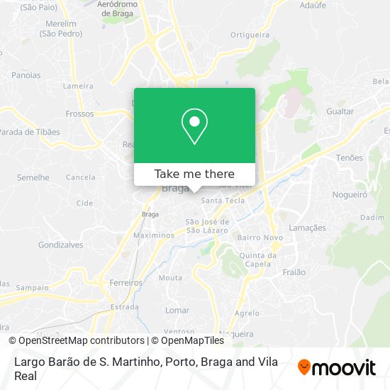 Largo Barão de S. Martinho map