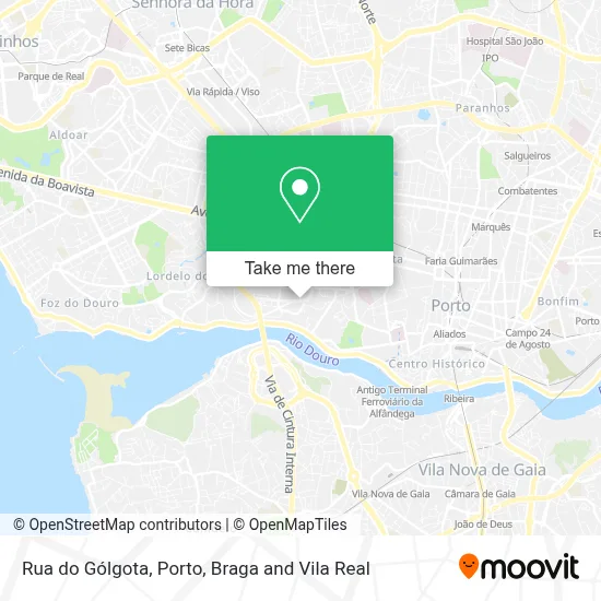 Rua do Gólgota map