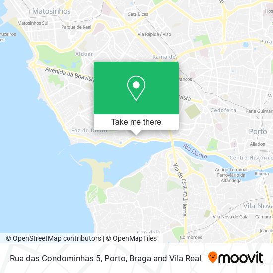 Rua das Condominhas 5 map