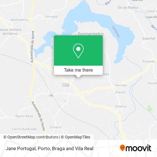 Jane Portugal map