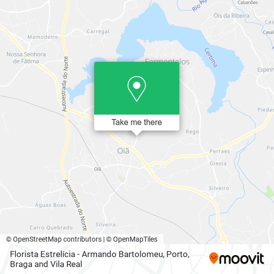 Florista Estrelícia - Armando Bartolomeu map