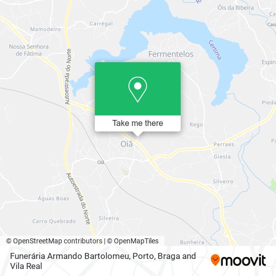 Funerária Armando Bartolomeu map