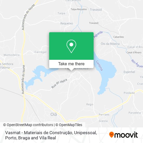 Vasmat - Materiais de Construção, Unipessoal map