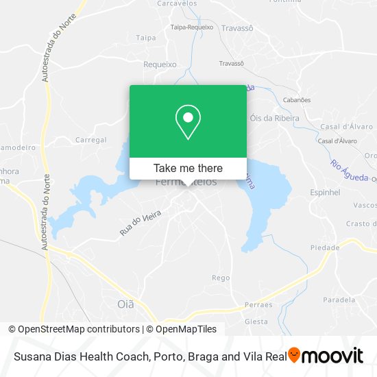 Susana Dias Health Coach mapa