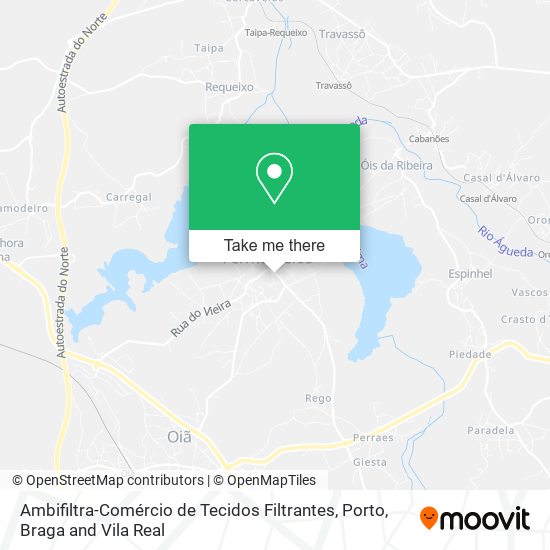 Ambifiltra-Comércio de Tecidos Filtrantes map