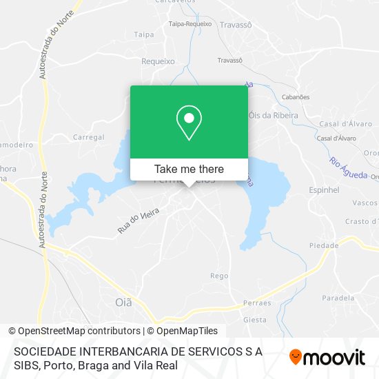 SOCIEDADE INTERBANCARIA DE SERVICOS S A SIBS map