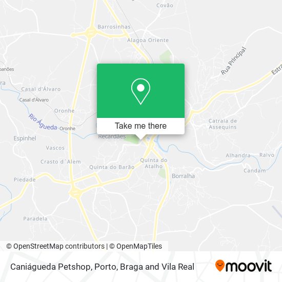Caniágueda Petshop mapa